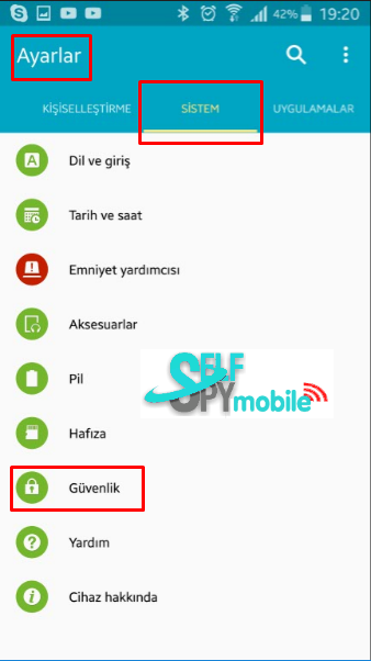 samsung bilinmeyen kaynak